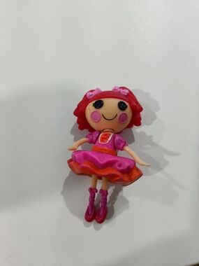 ʕ·ᴥ·ʔ Lalaloopsy 3" Mini Tippy Tumblelina doll featuring iconic button eyes